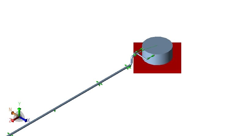 ADNOC Quester piping system overview